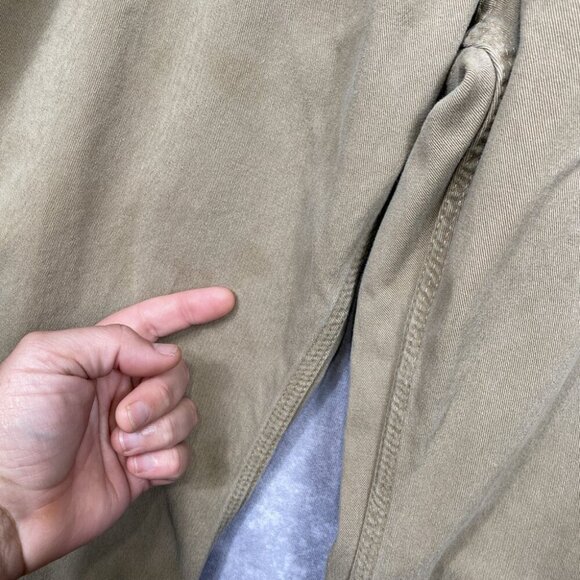 Carhartt B324DKH Pants Mens Fits (42x29) Dark Khaki Carpenter Relaxed Fit Canvas - Picture 6 of 15